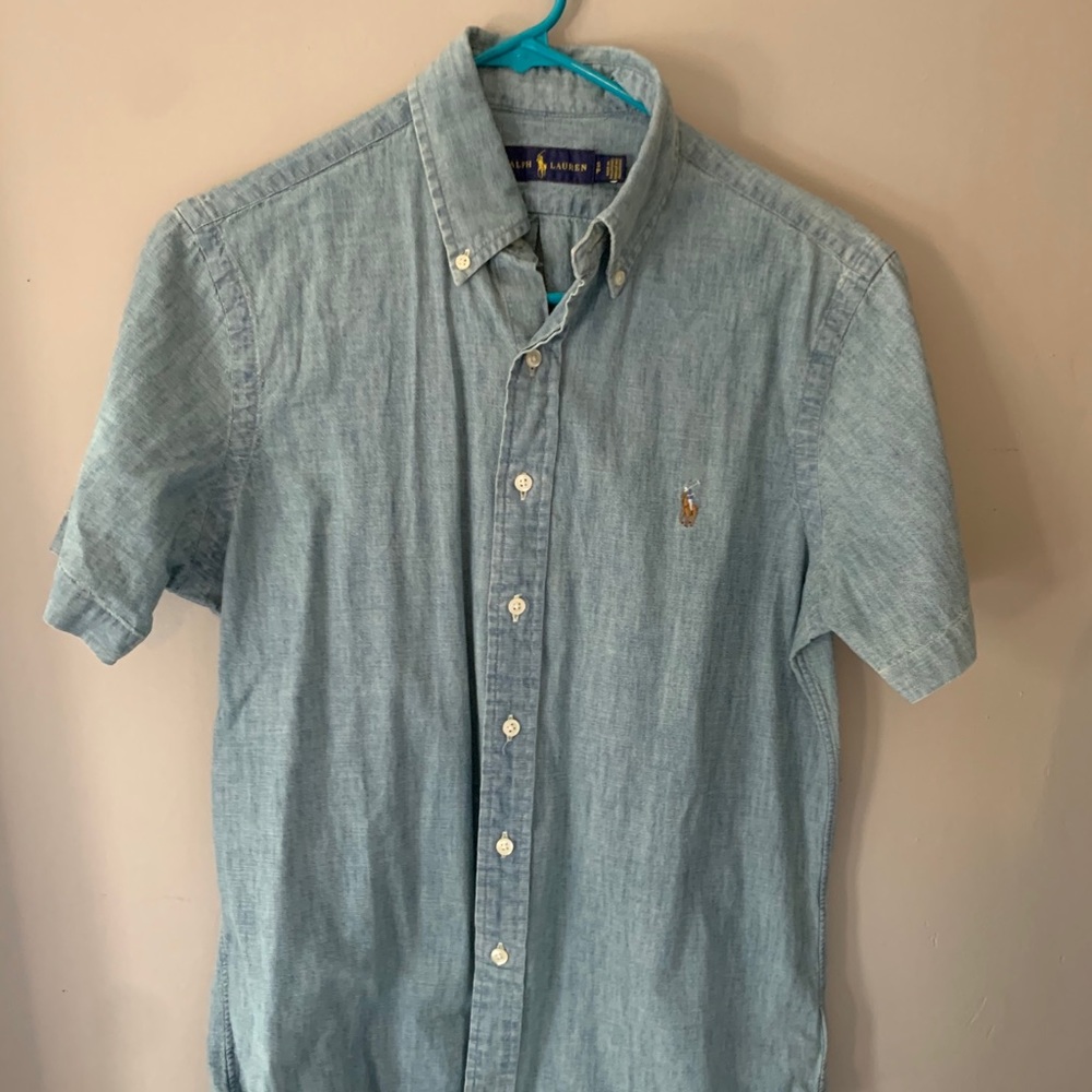 Ralph Lauren button down short sleeve